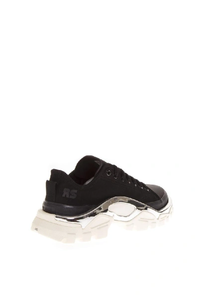 Shop Adidas Originals Detroit Black Canvas Runner Sneakers
