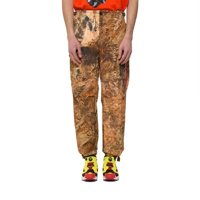 Shop Heron Preston Cargo Camo Pants In Brown