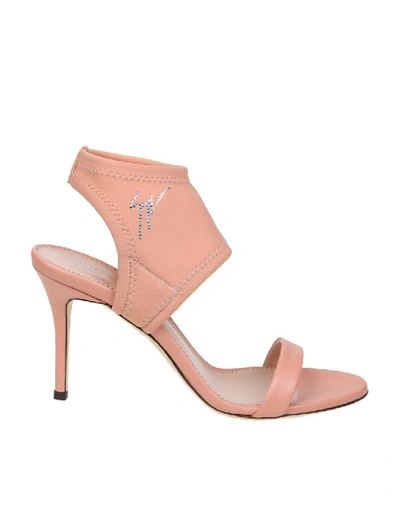 Shop Giuseppe Zanotti Sandal Alien In Pink