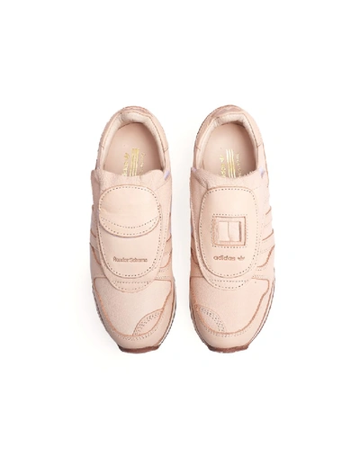 Shop Hender Scheme Adidas Micropacer Leather Sneakers In Neutrals