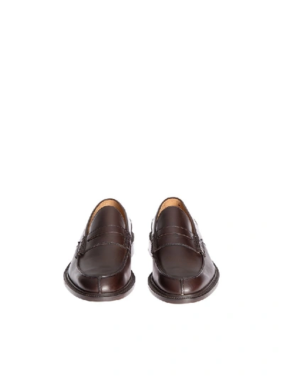 Shop Tricker's Loafers James  In Grey