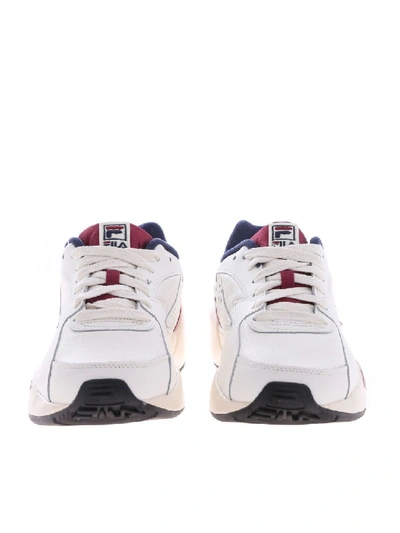 Shop Fila Sneaker Leather Mindblower 1010574 02e In White