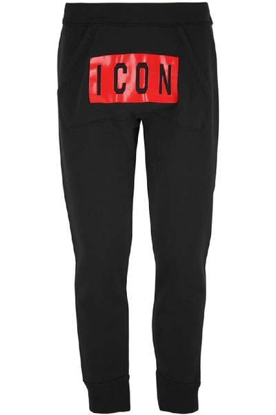 Shop Dsquared2 Icon Pants In Black