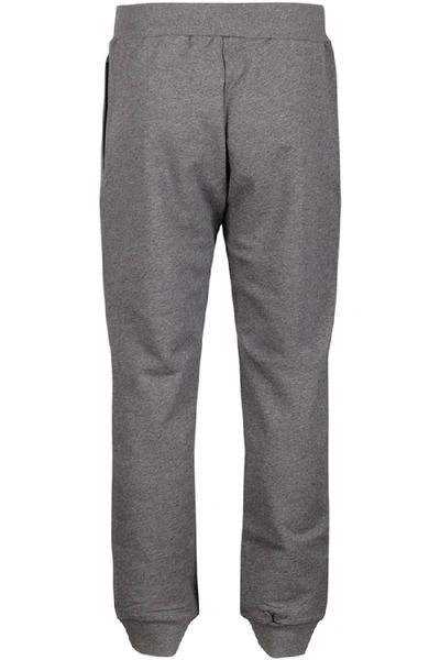 Shop Moschino Teddy Bear Sweatpants In Grey