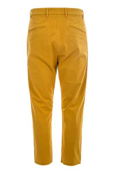 Shop Pence Cropped Pants In Gold