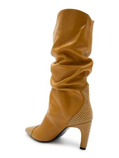 Shop Aldo Castagna Boots In Brown