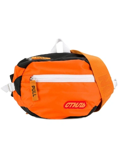 Shop Heron Preston - Orange Belt Bag