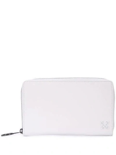 Shop Off-white - White Women's White Leather Wallet Bag