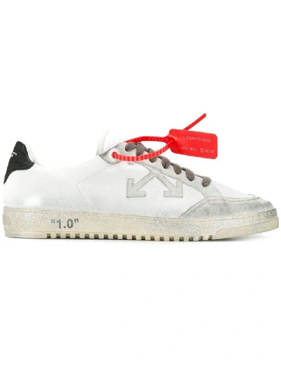 Shop Off-white White & Black Men's 2.0 Low Sneakers