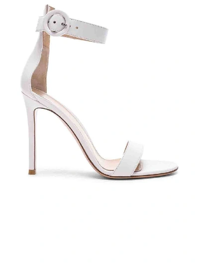 Shop Gianvito Rossi White Women's Portofino Sandals