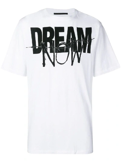 Shop Haider Ackermann White Men's Dream Now T-shirt