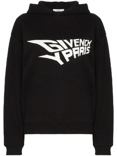 Shop Givenchy Black Women's Graphic Print Hoodie
