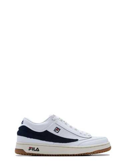 Shop Fila T1 Mid Sneakers In White