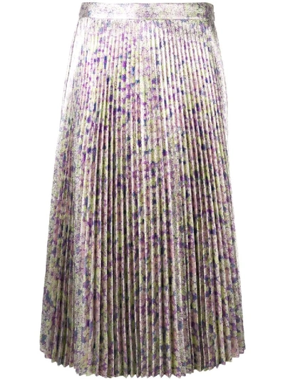 Shop Stella Mccartney Multicolor Women's Isabelle Skirt In Grey