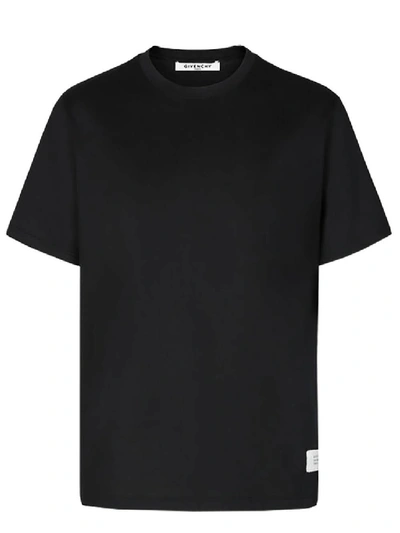 Shop Givenchy Black Men's Atelier Patch T-shirt
