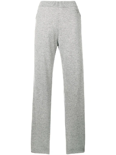 Shop Givenchy Grey Women's Cashmere Track Trousers