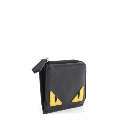 Shop Fendi Purse In Black Leather With I See You Detail