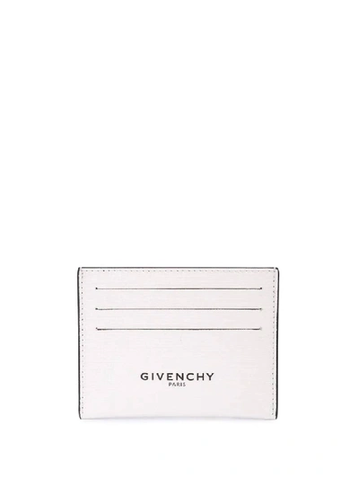 Shop Givenchy White Men's Luminescent Card Holder
