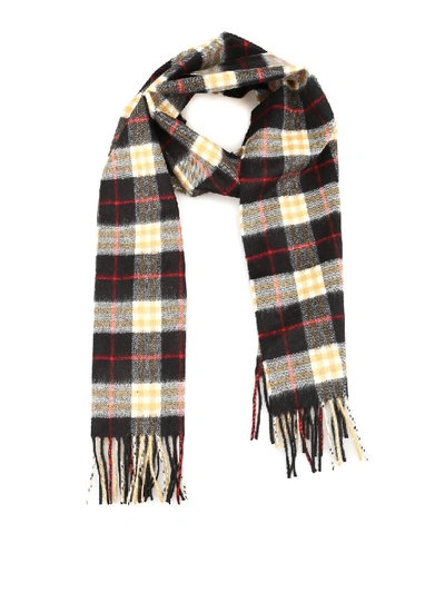 Shop Burberry Vintage Check Cashmere Scarf In Neutrals