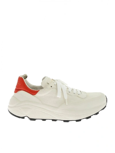 Shop Officine Creative Sneaker Sphyke 001 Leather Ocusphy001frid20n07 In White