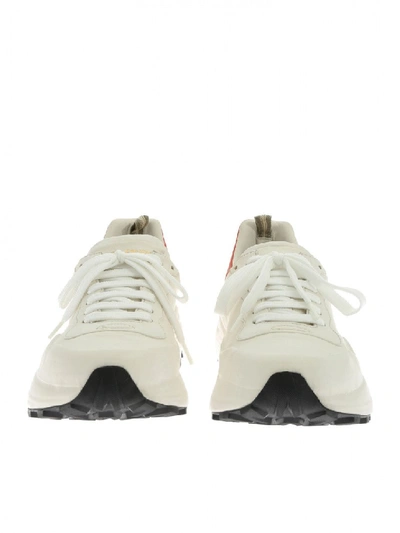 Shop Officine Creative Sneaker Sphyke 001 Leather Ocusphy001frid20n07 In White