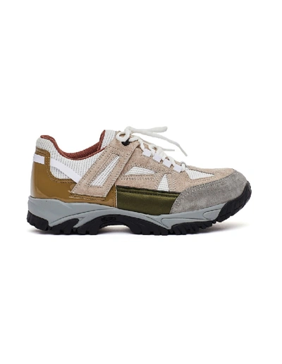 Shop Maison Margiela Security Sneakers With Vibram Sole In Grey