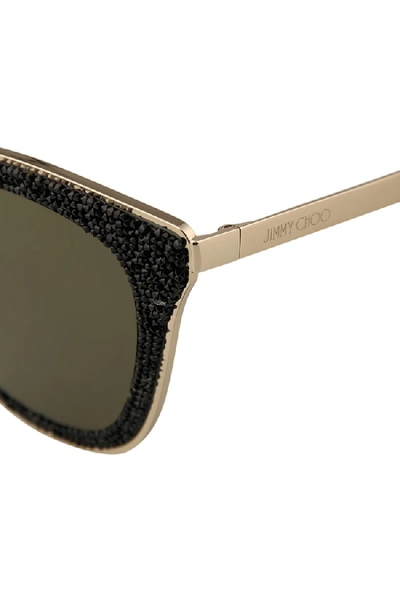 Shop Jimmy Choo Lizzy Sunglasses In Grey