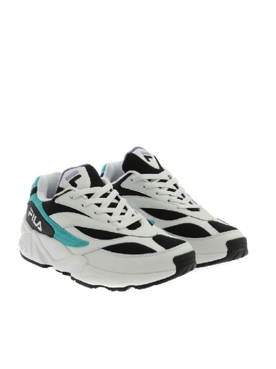 Shop Fila Sneaker Leather 1010573 11p In White