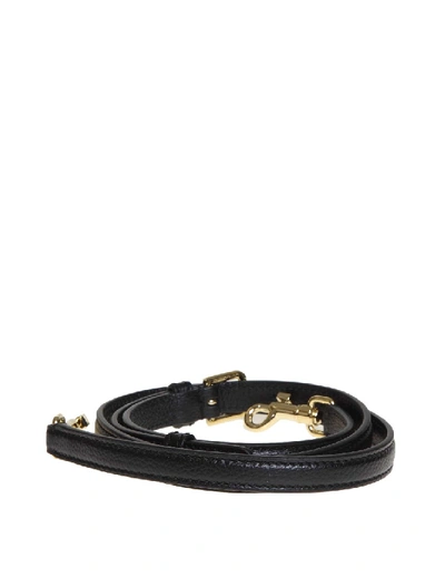 Shop Dolce & Gabbana Small Soft Sicily Bag In Calf Leather In Black