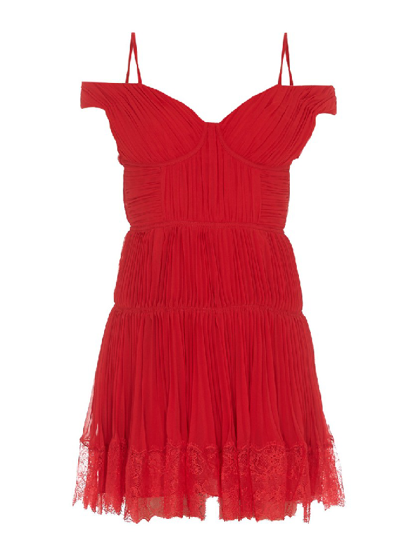 cherry red cocktail dresses