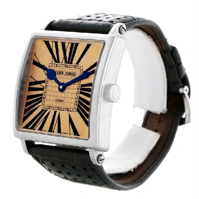 Shop Roger Dubuis Golden Square White Gold Limited Edition Mens Watch