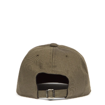 Shop Valentino Live Cotton Hat With  Undercover Print In Grey