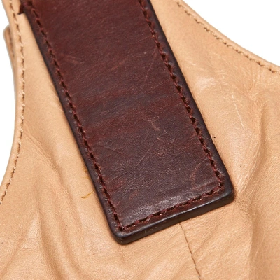 Pre-owned Celine Leather Tote Bag In Brown