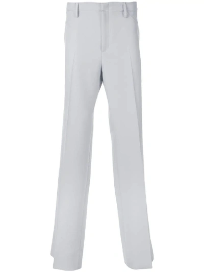 Shop Gucci Classic Tailored Trousers In White