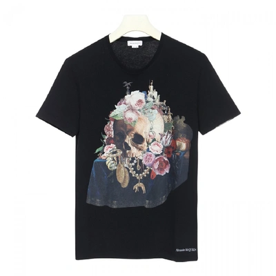 Shop Alexander Mcqueen Printed T Shirt In Black