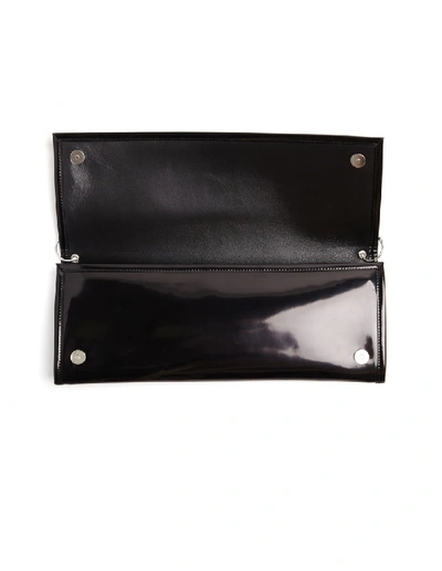 Shop Vetements X Eastpak Leather Clutch Bag In Black