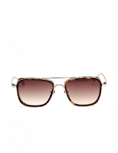 Shop Linda Farrow Luxe Sunglasses In Neutrals