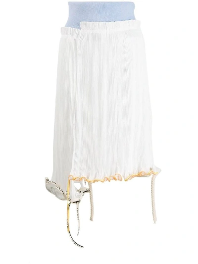 Shop Loewe White Women's Jellyfish Skirt
