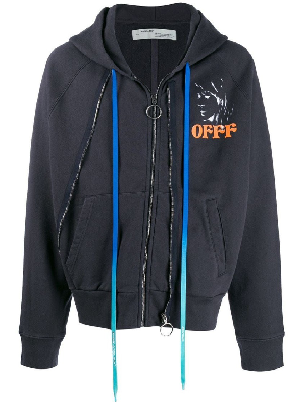 off white portrait hoodie