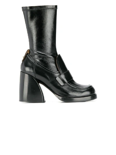 Shop Chloé Black Women's Adelie Short Boots Black