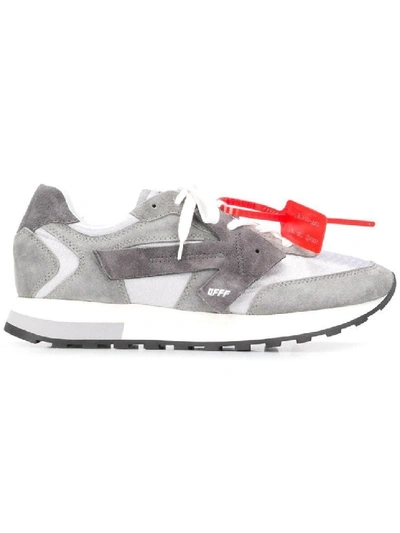 Shop Off-white Grey Men's Hg Runner Sneakers In White