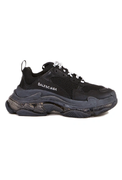 Shop Balenciaga Sneaker 'triple S' Black