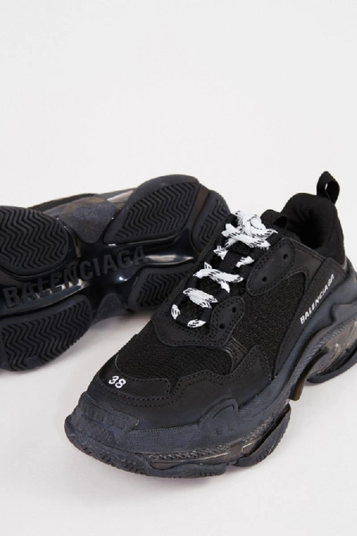 Shop Balenciaga Sneaker 'triple S' Black