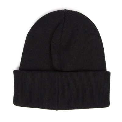 Shop Dsquared2 Dsq2 Black Wool Hat