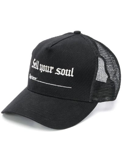 Shop Nasa Seasons Black Men's Sell Your Soul Baseball Cap