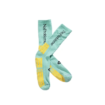 Shop Aries No Problemo Socks In Blue