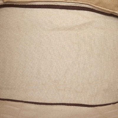 Pre-owned Fendi Canvas Tote Bag In Neutrals