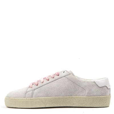 Shop Saint Laurent Sneakers Court Classic Sl/06 In Suede In Neutrals