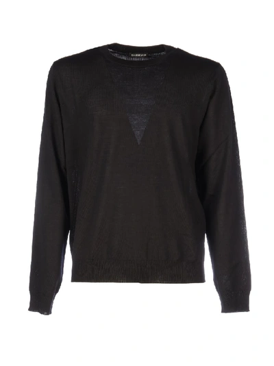 Shop Balenciaga Wool Sweater In Black