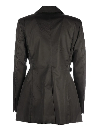 Shop Prada Nylon Jacket In Black